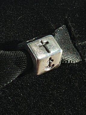 Authentic Pandora Faith Hope Love Charm 790119 Cross Anchor Heart